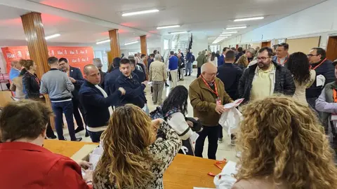 Acreditaciones de los delegados, invitados y comité ejecutivo provincial.