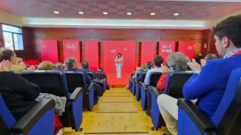 Comienzo del 15°Congreso Provincial del PSOE León.