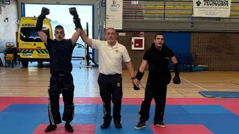 León brilla en el Campeonato de España Bricpol.