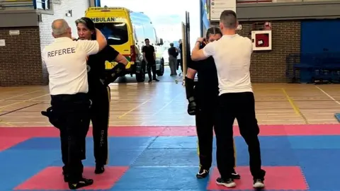 León brilla en el Campeonato de España Bricpol.