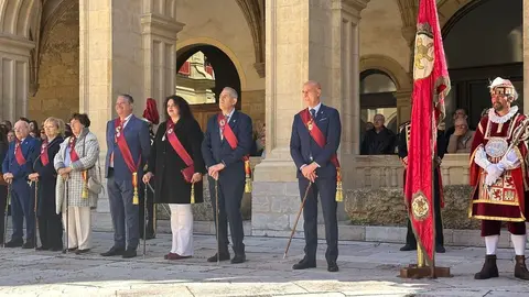 Celebración de la Ceremonia de las Cabezadas en León.