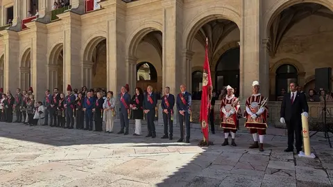 Celebración de la Ceremonia de las Cabezadas en León. Foto Ayuntamiento de León.