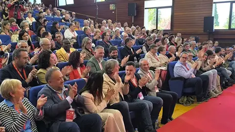 XV Congreso Provincial del PSOE en León.