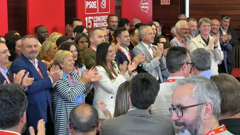 XV Congreso Provincial del PSOE en León.