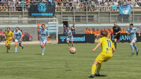 Imágenes del partido entre el Celta y el Olímpico de León ULE.