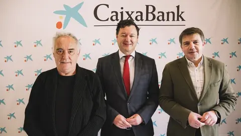 Ferran Adrià, Gerardo Cuartero y José Luis Álvarez Almeida.