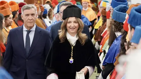 La Universidad de León celebra la tradicional festividad de su patrón San Isidoro. Foto: Campillo