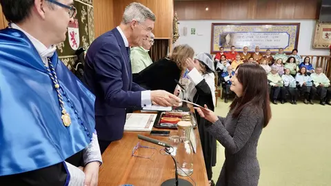 La Universidad de León celebra la tradicional festividad de su patrón San Isidoro. Foto: Campillo