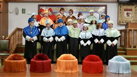 La Universidad de León celebra la tradicional festividad de su patrón San Isidoro. Foto: Campillo