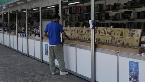XXXII Feria del libro antiguo y de ocasión de Ponferrada. Foto: César Sánchez.