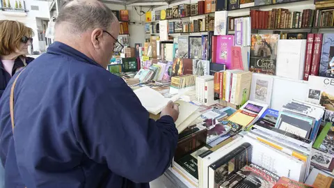 XXXII Feria del libro antiguo y de ocasión de Ponferrada. Foto: César Sánchez.