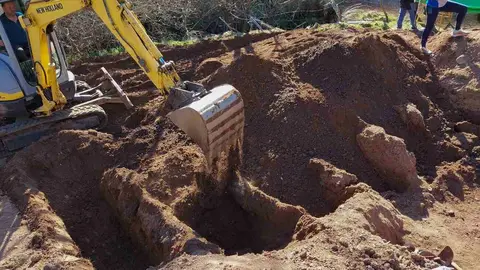 Exhumaciones realizadas durante los trabajos acometidos en Busdondo (34)