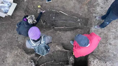 Exhumaciones realizadas durante los trabajos acometidos en Busdondo (35)