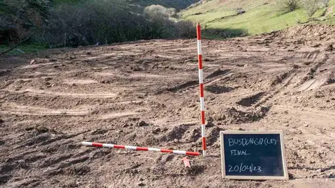 Exhumaciones realizadas durante los trabajos acometidos en Busdondo (50)