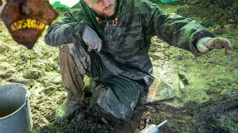 Exhumación realizada en la localidad de Sena de Luna (3)