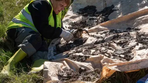 Exhumación realizada en la localidad de Sena de Luna (6)