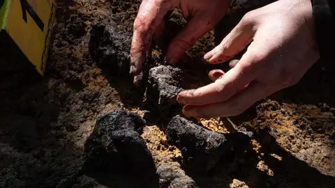 Exhumación realizada en la localidad de Sena de Luna (8)