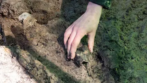 Exhumación realizada en la localidad de Sena de Luna (9)