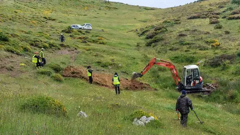 Exhumación realizada en la localidad de Sena de Luna (14)