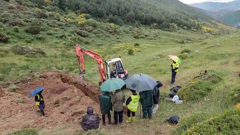 Exhumación realizada en la localidad de Sena de Luna (16)