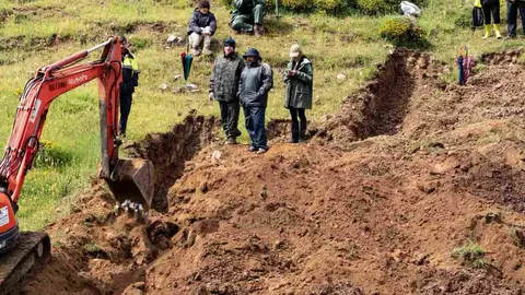 Exhumación realizada en la localidad de Sena de Luna (21)