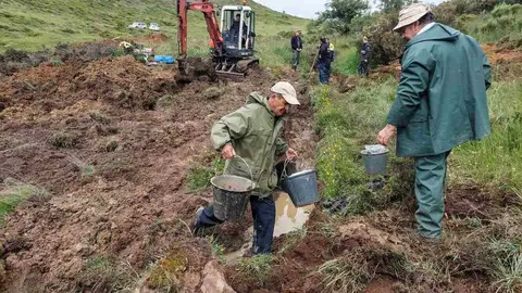 Exhumación realizada en la localidad de Sena de Luna (27)