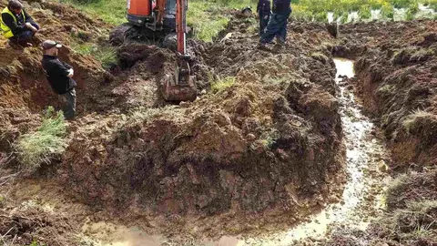 Exhumación realizada en la localidad de Sena de Luna (29)