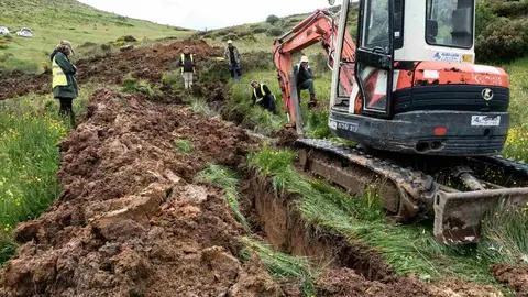 Exhumación realizada en la localidad de Sena de Luna (32)