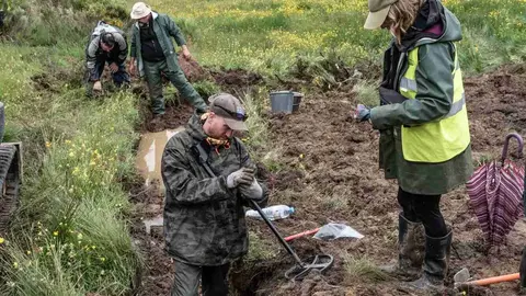 Exhumación realizada en la localidad de Sena de Luna (34)