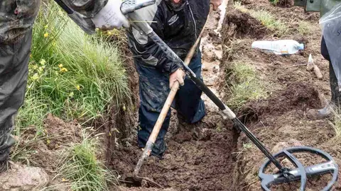Exhumación realizada en la localidad de Sena de Luna (35)