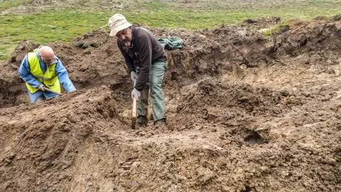 Exhumación realizada en la localidad de Sena de Luna (40)