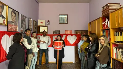 Los trabajadores de Valencia de Don Juan celebran el 1 de mayo.