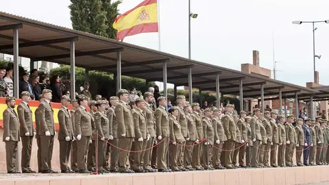 El Mando de Artillería de Campaña celebra un acto militar para conmemorar la gesta del Dos de Mayo de 1808, que estará presidido por el general de división, Marcial González Prada, jefe del Mando de Apoyo a la Maniobra. Foto: Campillo.