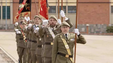 El Mando de Artillería de Campaña celebra un acto militar para conmemorar la gesta del Dos de Mayo de 1808, que estará presidido por el general de división, Marcial González Prada, jefe del Mando de Apoyo a la Maniobra. Foto: Campillo.