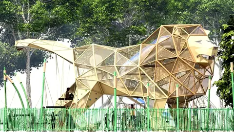 Imagen final de la obra en una recreación virtual.