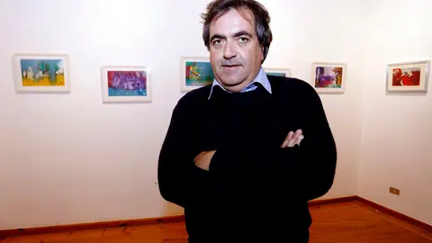El pintor Manuel Carlos Cachafeiro Ruiz, presenta la exposición 'Retratos de León'