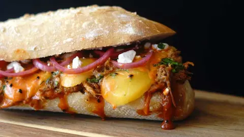 Una creación de Zielo, finalista en el Campeonato Best Sandwich Spain 2025, aspira a convertirse en el mejor bocata del país con una propuesta fresca, sabrosa y sorprendente.