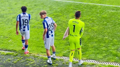 Intenso encuentro en Zubieta entre dos equipos con mucha fortaleza y con ganas de conseguir los tres puntos en juego.