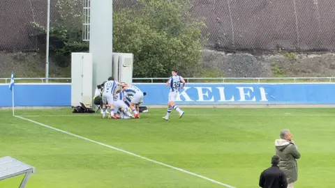 Intenso encuentro en Zubieta entre dos equipos con mucha fortaleza y con ganas de conseguir los tres puntos en juego.