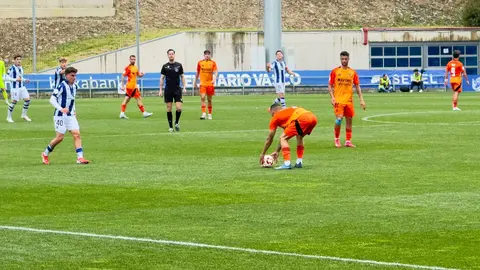 Intenso encuentro en Zubieta entre dos equipos con mucha fortaleza y con ganas de conseguir los tres puntos en juego.