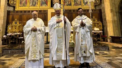 José Ramón Gago, nuevo sacerdote leonés: “El sí de hoy es para todos los días”. El joven de Cistierna fue ordenado en la Catedral de León el Día del Buen Pastor y celebrará su primera misa en su localidad natal el próximo 24 de mayo. Fotos: Obispado de León