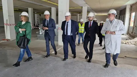 Visita al futuro Servicio de Rehabilitación.