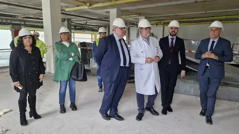 Visita al futuro Servicio de Rehabilitación.