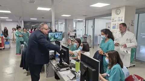 Reforma finalizada de la UCI en el Hospital de El Bierzo.