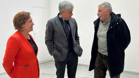 El club maragato celebra su ascenso a Segunda Federación con un recorrido institucional que le lleva a Diputación de León y Delegación de la Junta de Castilla y León. Fotos: Diputación de León | Carlos García