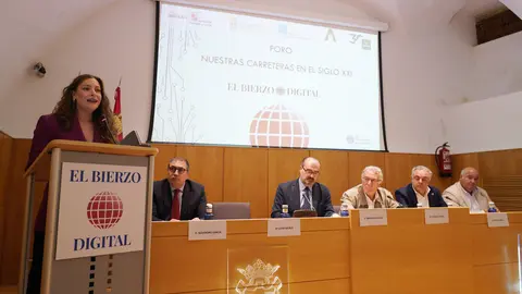 Foro 'Nuestras carreteras en el siglo XXI' organizado por El Bierzo Digital. Foto: César Sánchez.