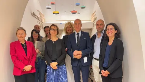 Representantes de FAO reciben al alcalde de León como socio colaborador de la Organización. Foto: Ayuntamiento de León.