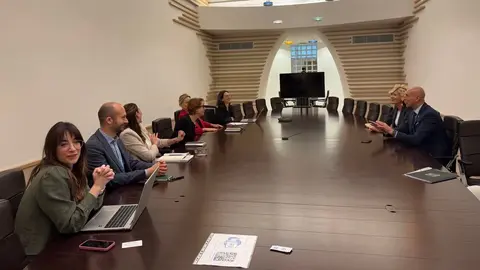 Representantes de FAO reciben al alcalde de León como socio colaborador de la Organización. Foto: Ayuntamiento de León.