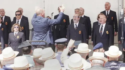 Concierto del Orfeón de la Hermandad de Veteranos de las Fuerzas Armadas y la Guardia Civil con motivo del Día de las Fuerzas Armadas. Foto: Rubén Cacho.