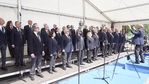 Concierto del Orfeón de la Hermandad de Veteranos de las Fuerzas Armadas y la Guardia Civil con motivo del Día de las Fuerzas Armadas. Foto: Rubén Cacho.